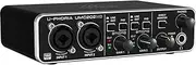 Behringer U-PHORIA UMC202HD Audiophile 2x2, 24-Bit/192 kHz USB Audio Interface with Midas Mic Preamplifiers