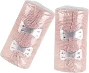 Abaodam 2Pcs Elastic Body Wrap Support Breathable Arm Support Brace for Sports Protection Lightweight Compression Bandage for Wrists Ankles More Durable Comfortable Fixation