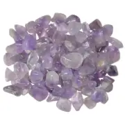 3 lbs Amethyst Tumbled Stones - Grade 2 - XSmall - 0.5" to 1" Avg.