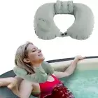 Inflatable Hot Bathtub Pillow Quick Dyring Spa Pillow Hot Tub Pillow Travel