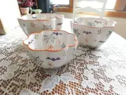 Temp-tations Nesting Scalloped Serving Bowl Set - Halloween Boofetti