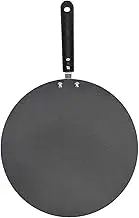 Nonstick Crepe Pan, High Edge Design Nonstick Griddle Pan, Aluminum Pancake Griddle Roti Pan Suitable for Gas Stoves, Flat Frying Pan for Egg Omelet Tortilla Tawa