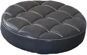 Bar Stool Seating Plate, Chair Seat, Bar Stool Accessories, Padded Stool Seating Plate, Seat Replacement for Home, Weddings, Salon, Gray, as described
