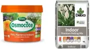 OSMOCOTE POTS PLNTRS & INDR CRF 700GM + DEBCO Indoor Potting Mix 10L