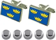 [Select Gifts] Shirt Dress Studs Munster Flag Cufflinks