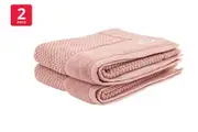 Onkaparinga Set of 2 850GSM Avalon Bath Mats (Dusty Primrose)