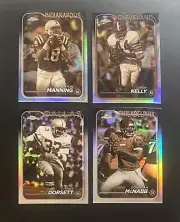 2024 Topps Chrome Football Sepia Refractor Lot Peyton Manning #86+++