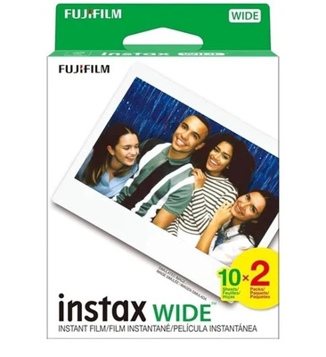 Fujifilm Instax Wide Instant Film Twin Pack with Sunshine Photo 3 Pack-60 Sheets