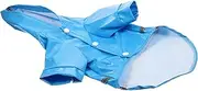 Dog Raincoat Reflective Folding Jacket for Dogs Lightweight Fashionable Rain Gear for Outdoor Activities for Walking and Jogging