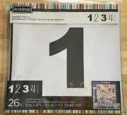 ArtMinds Number paper Stencils 12 In X 12in Crafts Decorating Scrapbook Artist