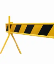 Barricade with 1 X A-frame Leg (Safety, Traffic Control)