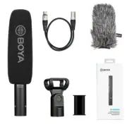 BOYA BY-BM6040 Condenser On-camera Shotgun Handheld Microphone for Recording NEW