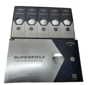 Callaway Superfast 2022 Golf Balls (White, 15pk) NEW