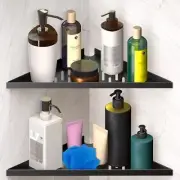Corner Caddy Bathroom Shower Shelf - Adhesive / Drill / No Drill Shelves - 14"