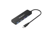 Simplecom CH340 Compact USB-C 4-Port USB-A Hub
