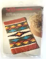 Columbia Minerva Latch-A-Rug Canvas Navajo 24" x 36"