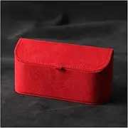 TDTAPN Car Sunglasses Storage Bag Sunshade Clip Clamp Glasses Box Case Compatible for BMW Compatible for Audi A4 Q5 Compatible for Mercedes Benz AMG 2010-2023(Red1)