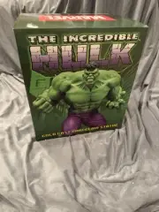 The Incredible Hulk Cold Cast Porcelain Statue Marvel RARE 0862/1000