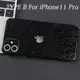 Business Carbon Fiber Mobile phone Skin Cover iPhone 11 Pro