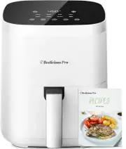 Air Fryer, Beelicious 8-In-1 Smart Compact 4QT Air Fryers,Shake Reminder,450°F D