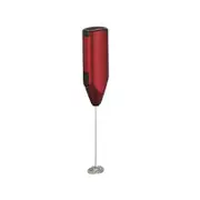 Avanti Little Whipper Milk Frother with Stand - Red