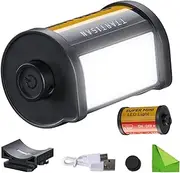TTARTISAN Mini LED Light, Rechargeable Mini LED Camera Light CRI95+ 3000K/4500K/6000K Small LED Light for Photography, Vlog, Super Mini, with 0-180 Degrees Adjustment