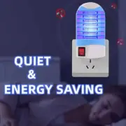 LED Electric UV Mosquito Killer Lamp -Fly Bug Insect Repellent Zapper US-Plug
