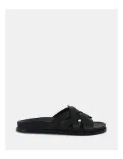 [Novo Shoes] Tainted Slides in Black