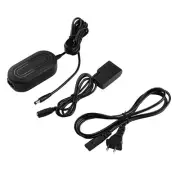 Black AC Power Adapter For LP-E17 Dummy Battery DR-E18 Coupler Kit For Canon R8