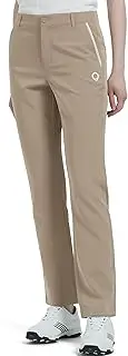 [Bakery] Women's Golf Pants Stretch Straight Lightweight Breathable Twill Work Chino Ladies Pants
