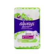 Always Discreet Sensitive Bladder Leak Protection Small 20per pk
