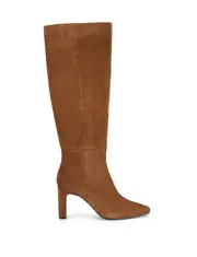 Cacey Long Boots - Tobacco Brown Suede