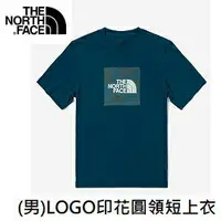 在飛比找樂天市場購物網優惠-[ THE NORTH FACE ] 男 LOGO印花圓領短