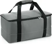 YOUEON Bongo Drum Bag with Carrying Grip, 18 Inch Standard Size Padded Grey