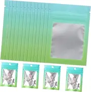 100Pcs Reusable Sealing Bags Convenient Storage Pouches for Jewelry Crafts and Items Portable and Lightweight Design Gradient