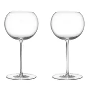 Orrefors Geometry White Wine Glass, Set of 2