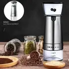 USB Electric Coffee Grinder Stainless Steel Coffee Bean Grinder Mill Machine