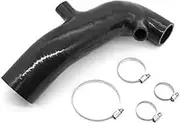 [XEDLAMP] Air Intake Silicone Turbo Inlet Pipe Kit Cold Air Intake Hose, for Mini, for Cooper S, for Clubman 1.6T R55 R56 R57 R58 R59 R60 R61 N14 N18 Engine Automotive Air Flow Pipe(Black N18 Black)