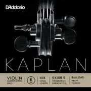 D'Addario Kaplan Golden Spiral Solo Violin Single E String, 4/4 Scale, Heavy Ten