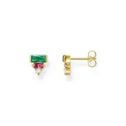 Genuine THOMAS SABO Stone Baguette Ear Studs