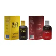 La French Black Gold & Desire Perfume Combo for Men & Women