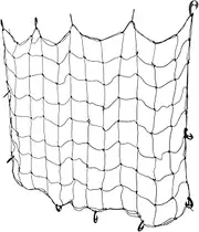 CRILSTYLEO Car Roof Cargo Net Durable Luggage Storage Net for Pickup Trucks and Suvs Secure Elasticity and Robust Fixation for Car Accessories