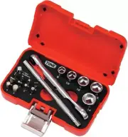 TONE Socket Wrench Bit Set 6.35mm 1/4" sq Drive 6pt 18 Tools MIX21620P Japan