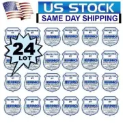 24 BRINKS ADT Home Security Alarm System Burglar Window Warning Sticker Decals