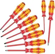 Wera VDE Series 100 Kraftform Plus Screwdriver 9 Pieces Set