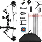 Evercatch Youth Compound Bow 10-40lbs 16-28inch Draw Ready to Shoot