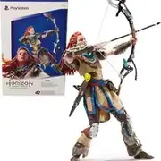 PlayStation Horizon Forbidden West Deluxe Action Figure, Deluxe 6�, 15 Accessories for PS5 Fans and Collectors, Ages 17+