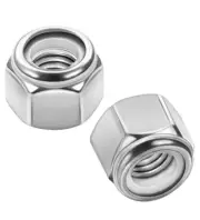 1/2-13 NM Nylon Insert Hex Lock Nut Zinc Lot Of 50
