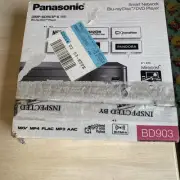 Panasonic DMP-BD903 P-K Smart network Blu-ray Disc DVD Player Black NEW in Box
