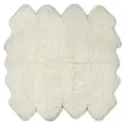 Australian Sheepskin rug Lambskin Rug Long Wool Fluffy Genuine Skin Rug OCTO 8 Panels